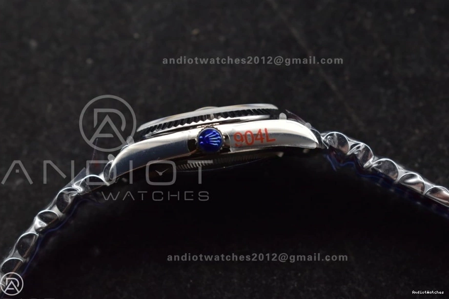 V5 vr3255 QF with Light (Gain Steel Weight) Diamond Bracelet 904L on Blue SS President Best 36 Edition Stick DayDate 682 NewStyle Dial 0426